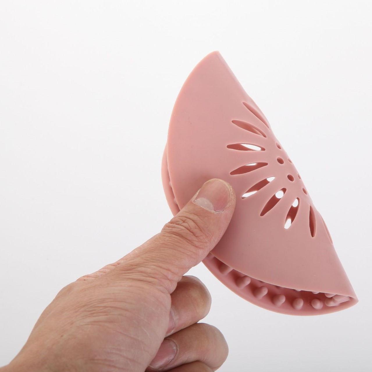 Сіточка від засорів для кухні та ванної гнучка Ø 13 см Pink (137882) - фото 3 Сіточка від засорів для кухні та ванної гнучка Ø 13 см Pink (137882) - фото 3