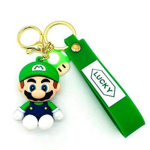 Брелок Марио Mario Keychain в подарочной уп. Зеленый