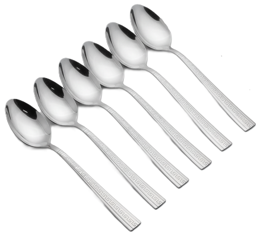 Ложки чайные Stenson Versace из нержавеющей стали 6 шт. (30382)