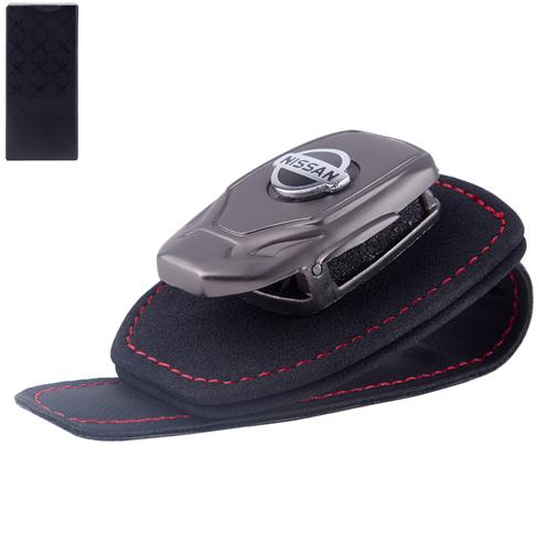 Тримач/зажим окулярів шкiра NISSAN (00000064028) - фото 2 Тримач/зажим окулярів шкiра NISSAN (00000064028) - фото 2