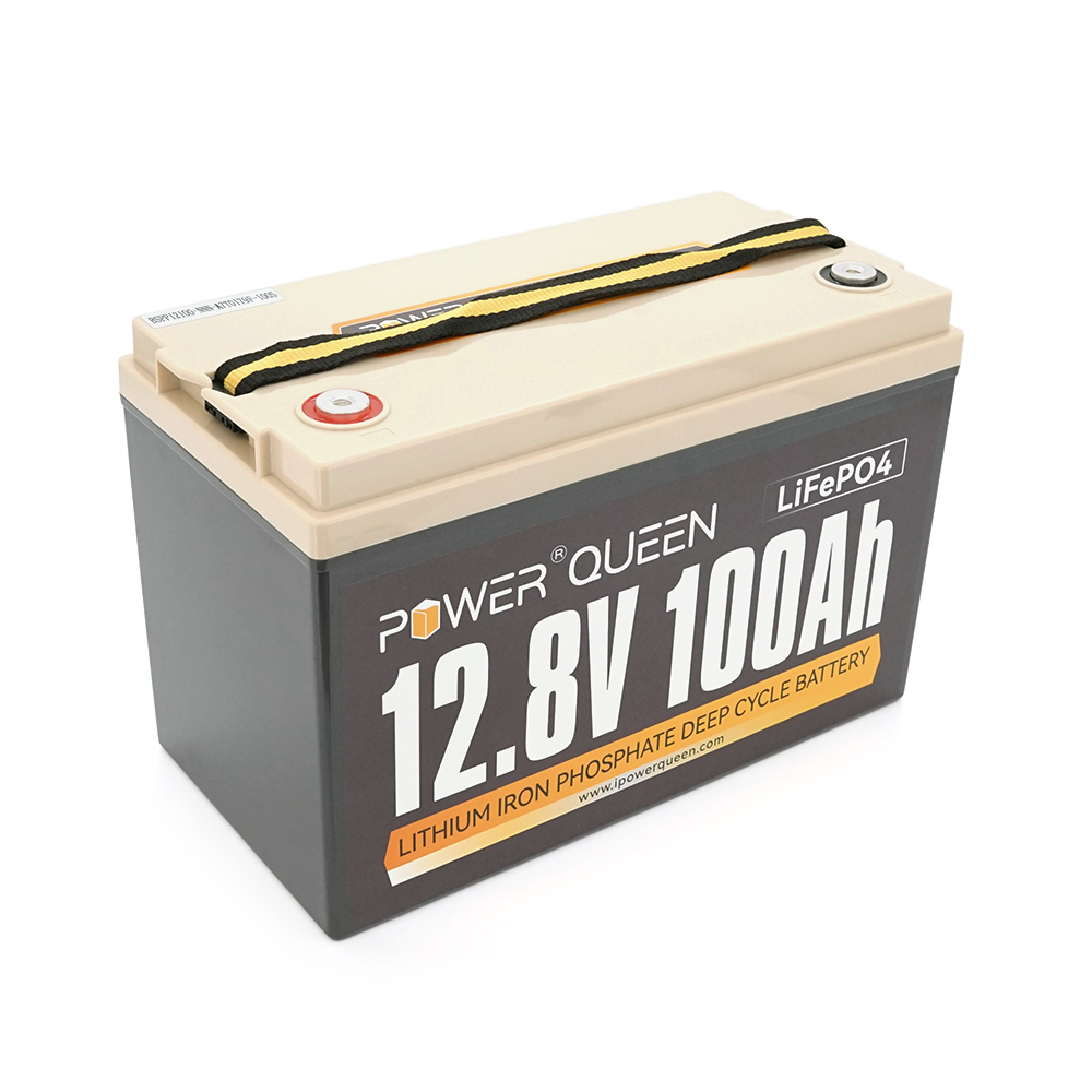 Аккумулятор LiFePO4 Power Queen BASIC 12,8V 100 Ah 1280Wh для инверторов и солнечных систем (39219)