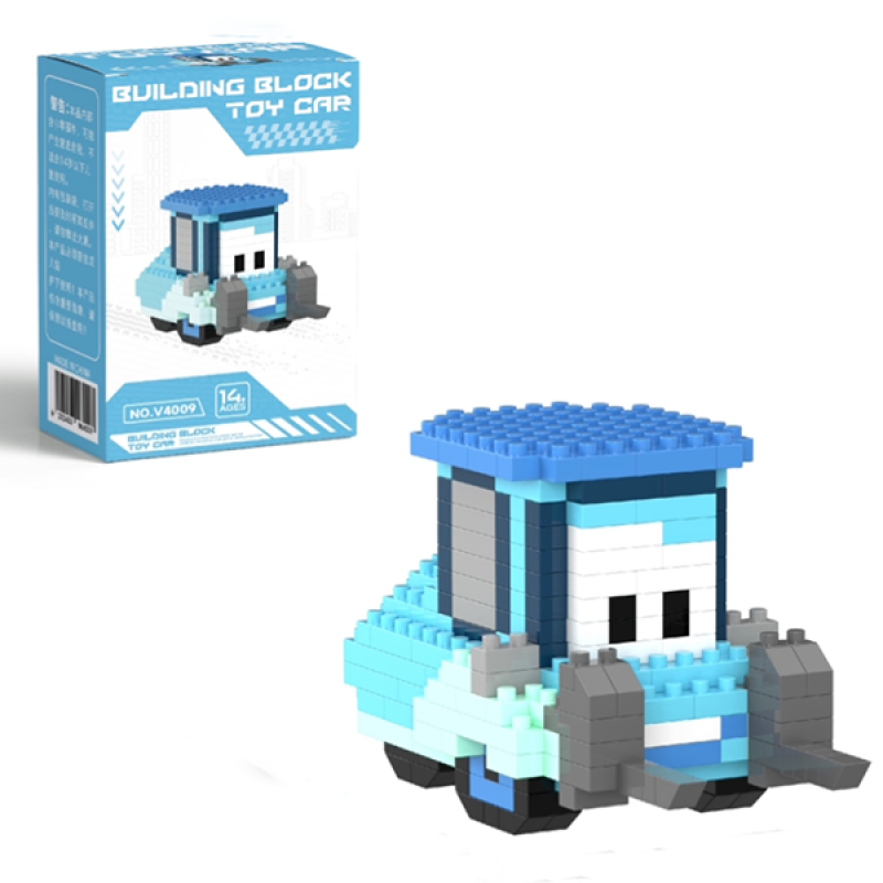 Конструктор фигурка BRICKS пиксели Машинка Гвидо 288 деталей (V4009) Конструктор фигурка BRICKS пиксели Машинка Гвидо 288 деталей (V4009)