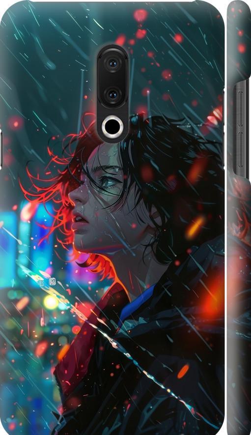 Чехол на Meizu 15 Plus Ночные огни (6096m-1473-42517)