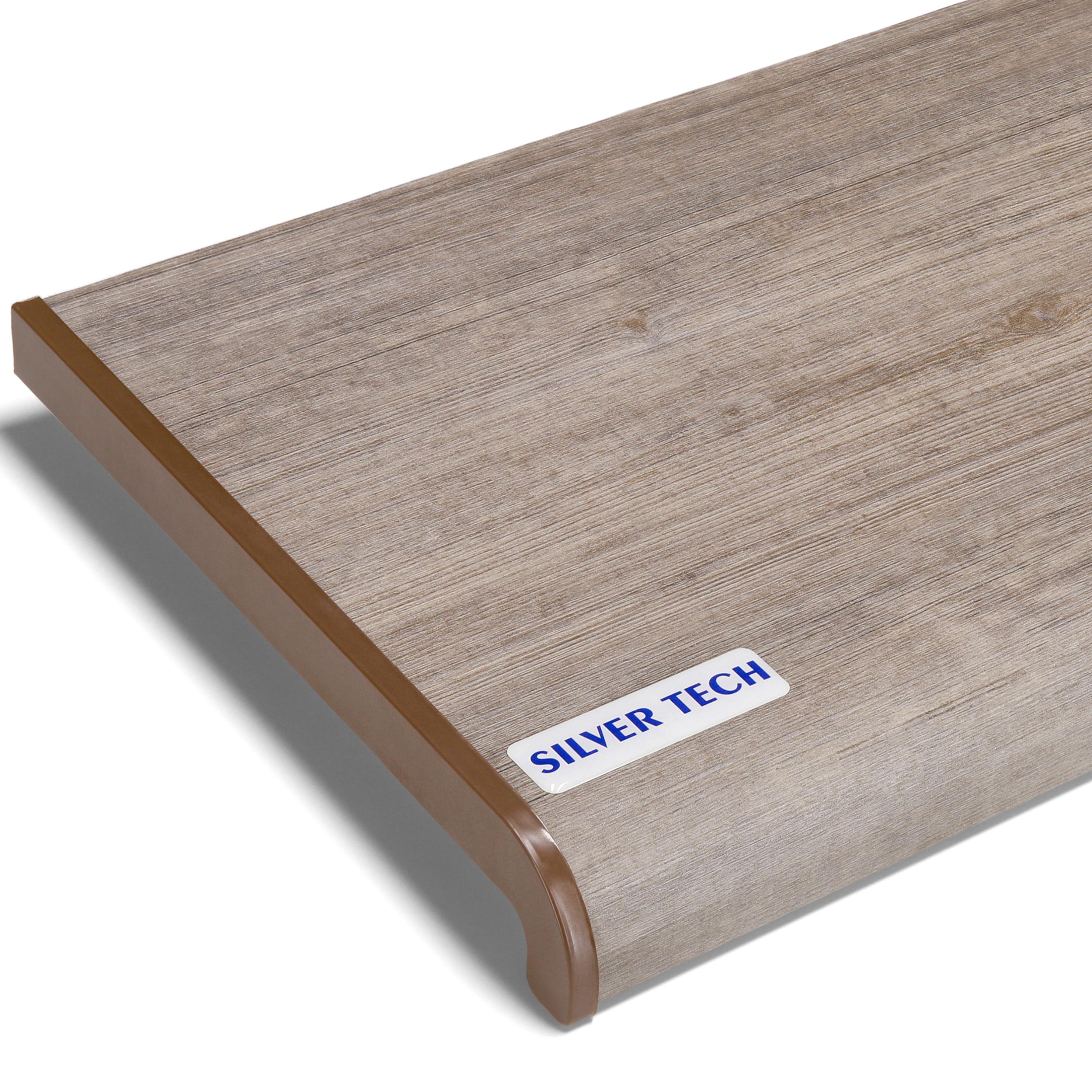 Подоконник Silver Tech Ирис ПВХ 200х700 мм Larch Terra Brown Подоконник Silver Tech Ирис ПВХ 200х700 мм Larch Terra Brown
