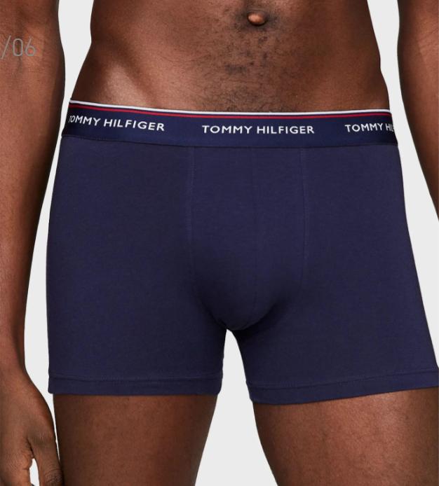 Набор трусов боксеров мужских Tommy Hilfiger PREMIUM ESSENTIALS 3 шт. ХL Темно-синий (97442784) - фото 2 Набор трусов боксеров мужских Tommy Hilfiger PREMIUM ESSENTIALS 3 шт. ХL Темно-синий (97442784) - фото 2