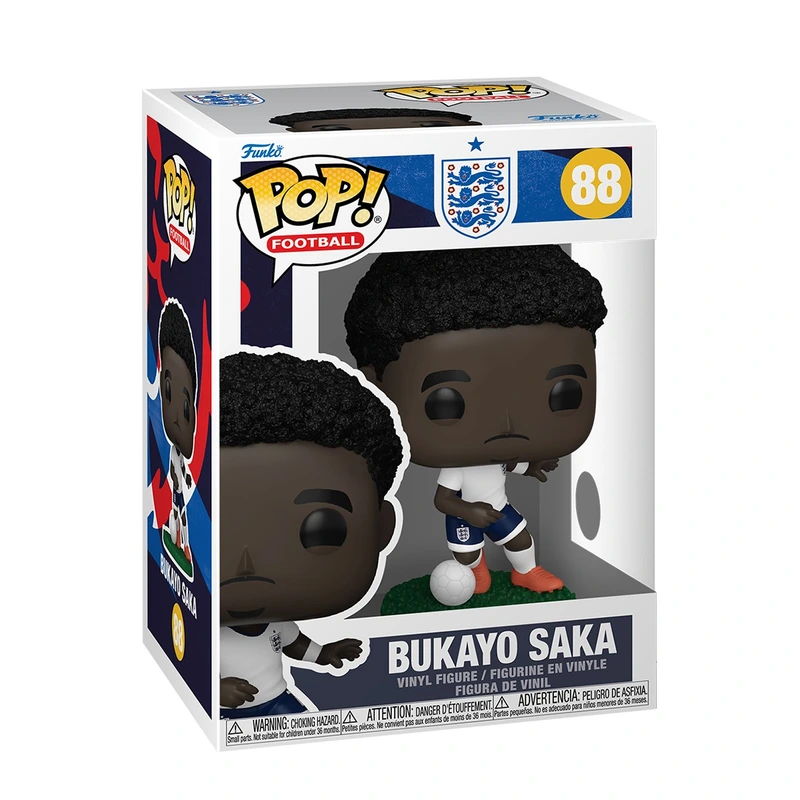 Ігрова фігурка Funko POP! серії Футбол: Англія БУКАЙО САКА (62212) Ігрова фігурка Funko POP! серії Футбол: Англія БУКАЙО САКА (62212)