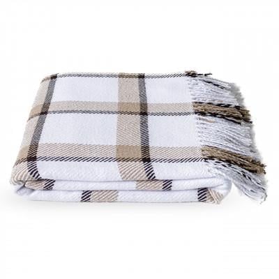 Плед круиз 140x200 см Бежевый - фото 1 Плед круиз 140x200 см Бежевый - фото 1