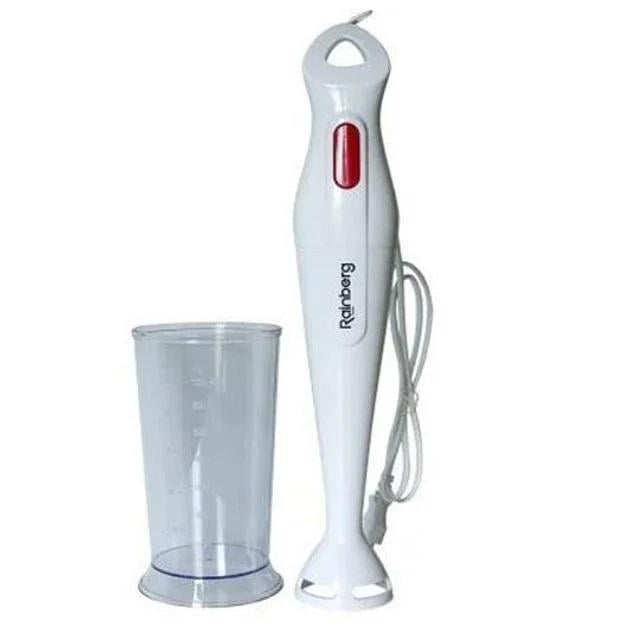 Блендер занурювальний RB-6230 ручний з чашею 400 Вт Білий (0130)