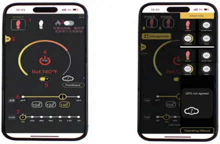 Стельки беспроводные Kayfovo с подогревом на аккумуляторе с управлением по телефону р. 35-40 XJ-19 (29368) - фото 3