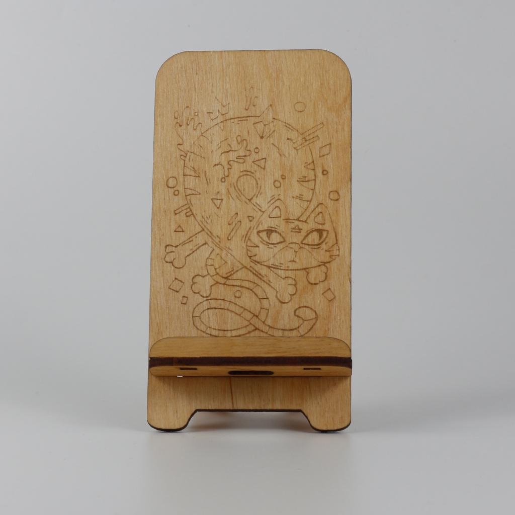 Підставка-тримач для телефону з дерева 27 (03020020) Підставка-тримач для телефону з дерева 27 (03020020)