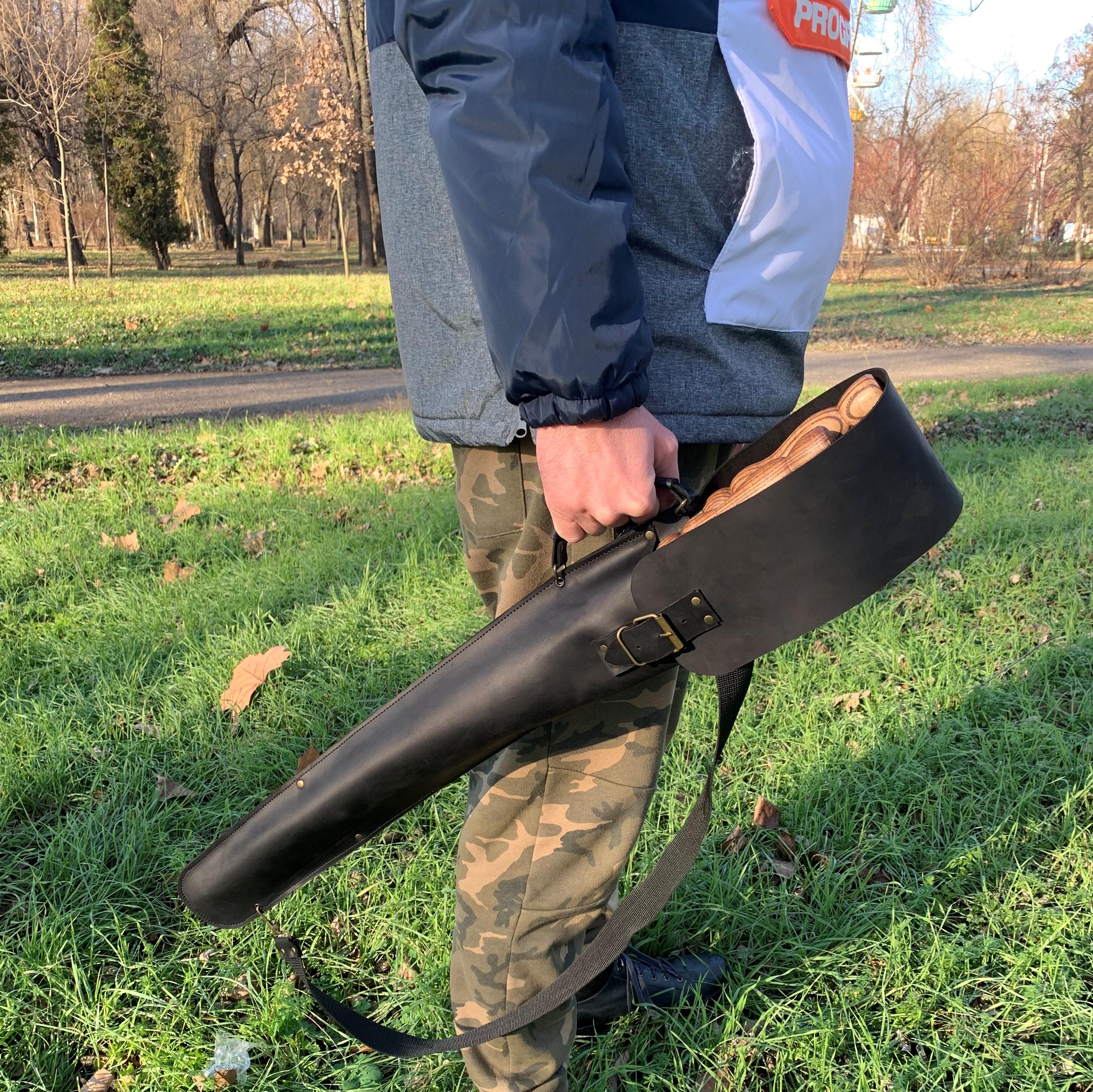 Набір шампурів Колчан Яструб Gorillas BBQ в шкіряному чохлі - фото 6 Набір шампурів Колчан Яструб Gorillas BBQ в шкіряному чохлі - фото 6