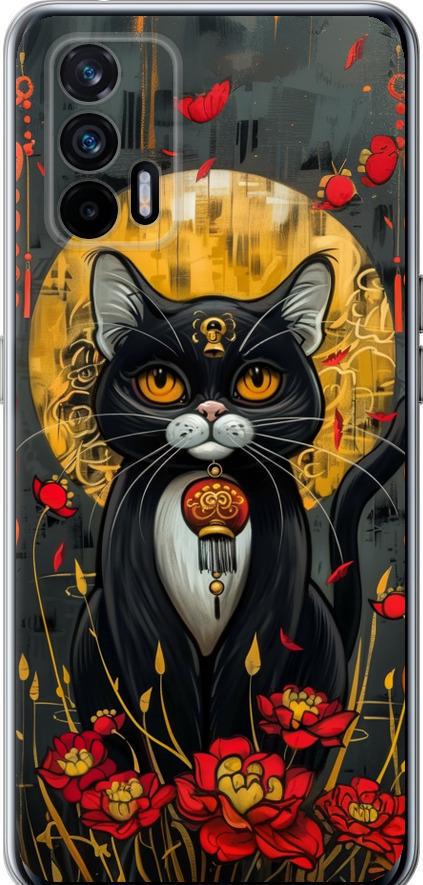 Чехол на Realme GT 5G China Cat (6134u-3338-42517) Чехол на Realme GT 5G China Cat (6134u-3338-42517)