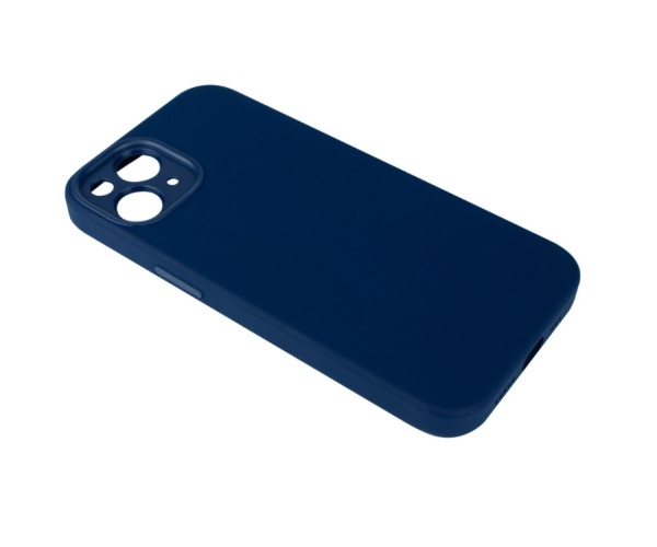 Чохол-накладка Baseus Liquid Silica Gel Case + Glass 0.22mm для Apple iPhone 14 Plus ARYT001803 blue - фото 2