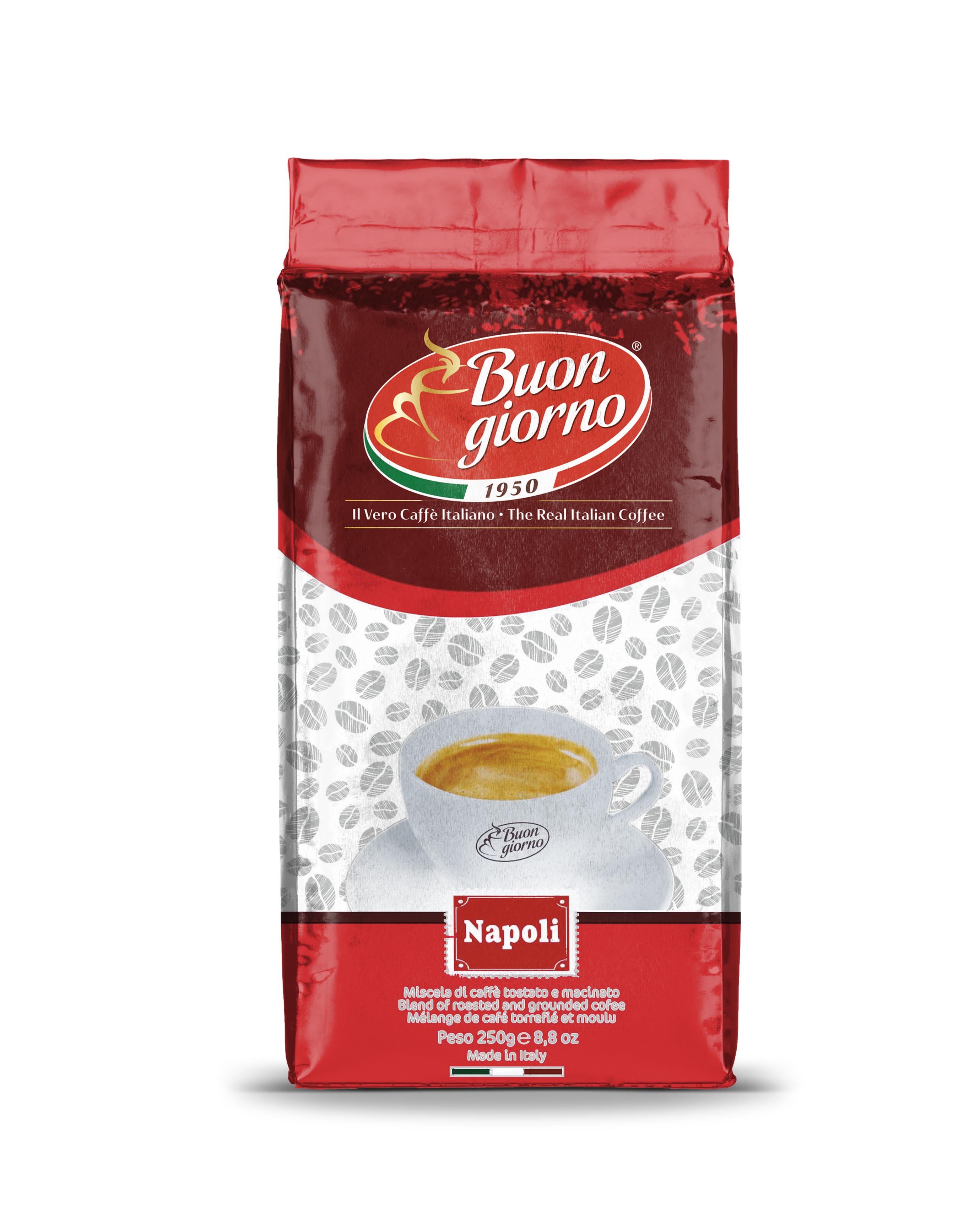 Кофе меленная Buongiorno Napoli 250 грамм (CF000048)