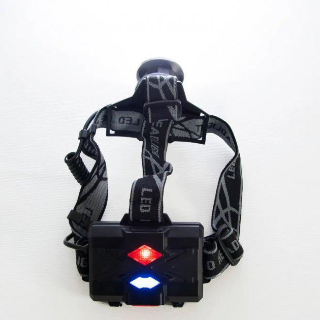 Фонарь налобный BL 8070-P50 LED 1500lm USB 3х18650 (ML-05341) - фото 5