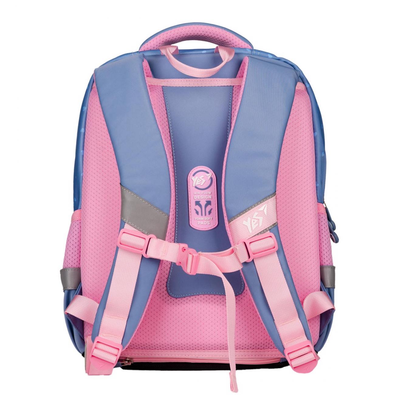 Рюкзак школьный с ортопедической спинкой для младших классов YES S-52 Ergo Meow-Meow (000995081) - фото 15 Рюкзак школьный с ортопедической спинкой для младших классов YES S-52 Ergo Meow-Meow (000995081) - фото 15