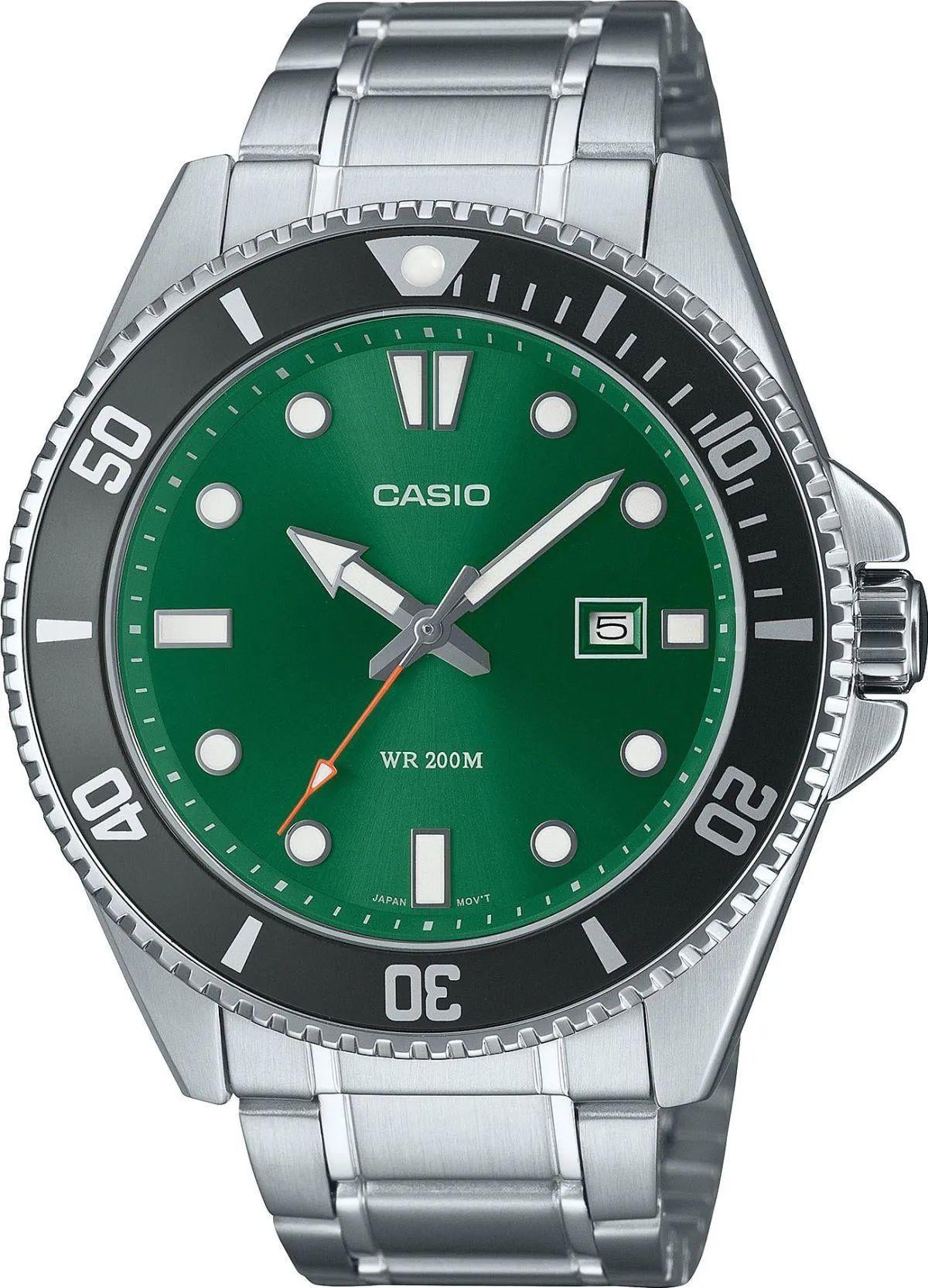 Наручные часы мужские Casio MDV-107D-3A2 DURO 200 метров d 44 мм (2450452922)