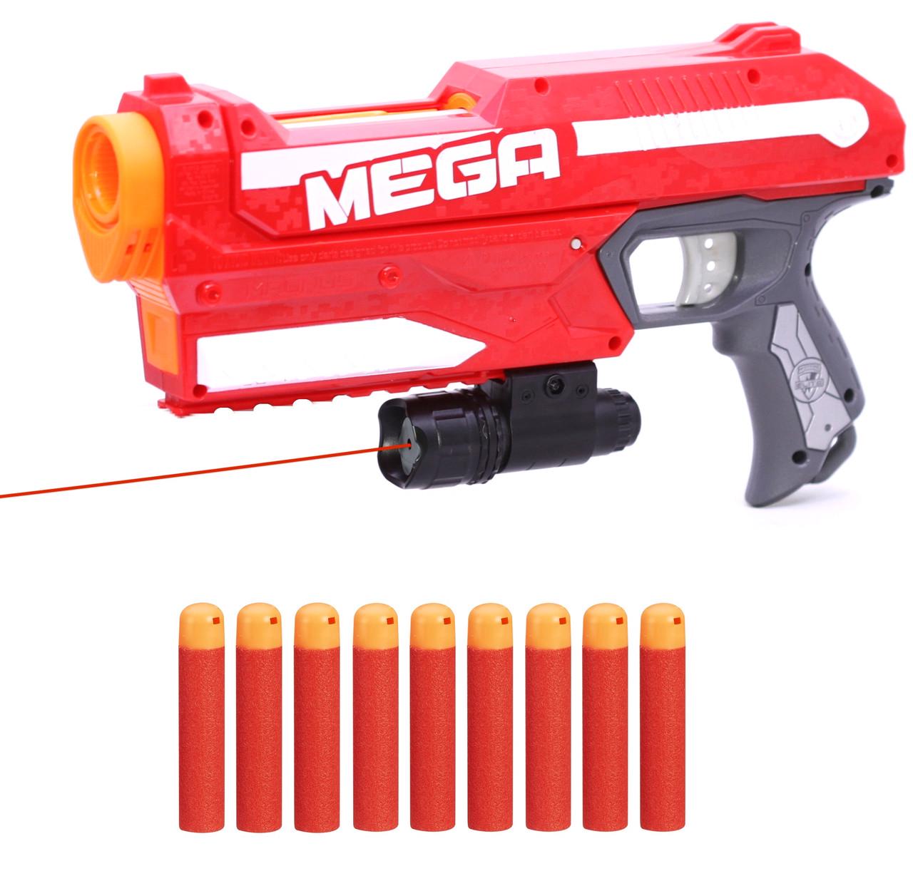 Бластер Nerf Hasbro Magnus Blaster Mega з м'якими кулями (A4887) - фото 2