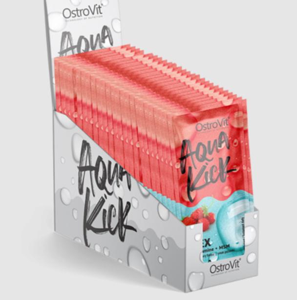Витаминно-минеральный комплекс для спорта OstroVit Aqua Kick Flex 24 х 10 g Strawberry