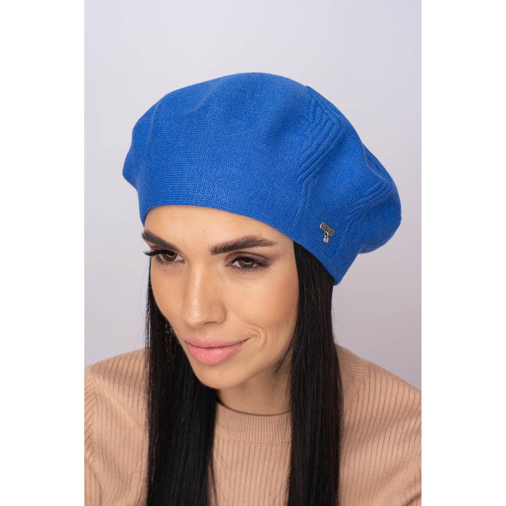 Берет женский шерстяной Leks Магма one size Электрик