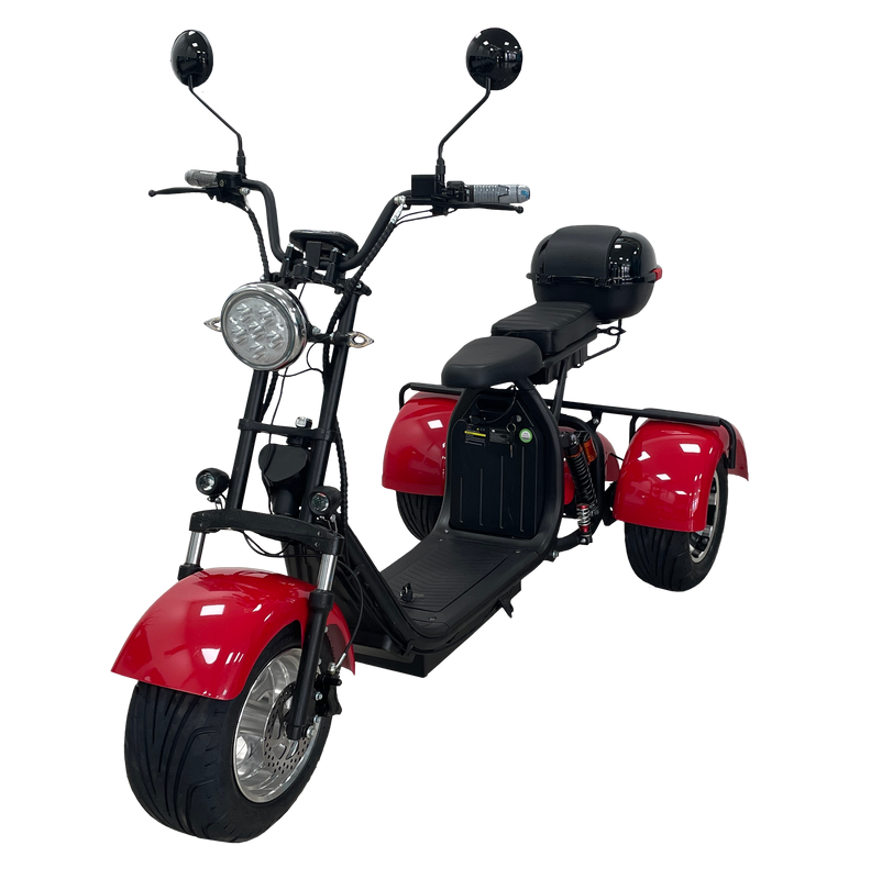 Электроскутер Atlas Hunter 3000W 60V 24 Ah Red