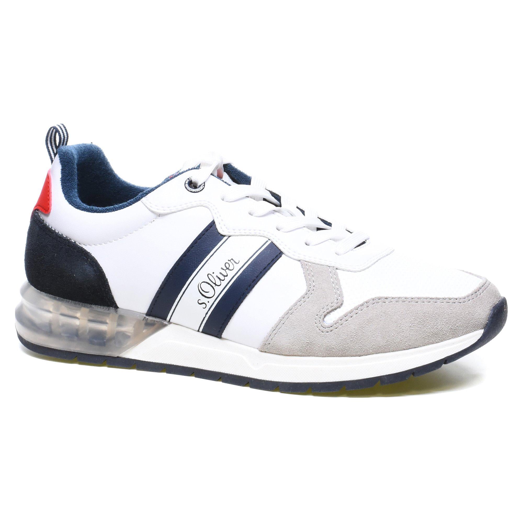 Кроссовки мужские s.Oliver р. 43 Белый/Синий/Серый (34932-43)
