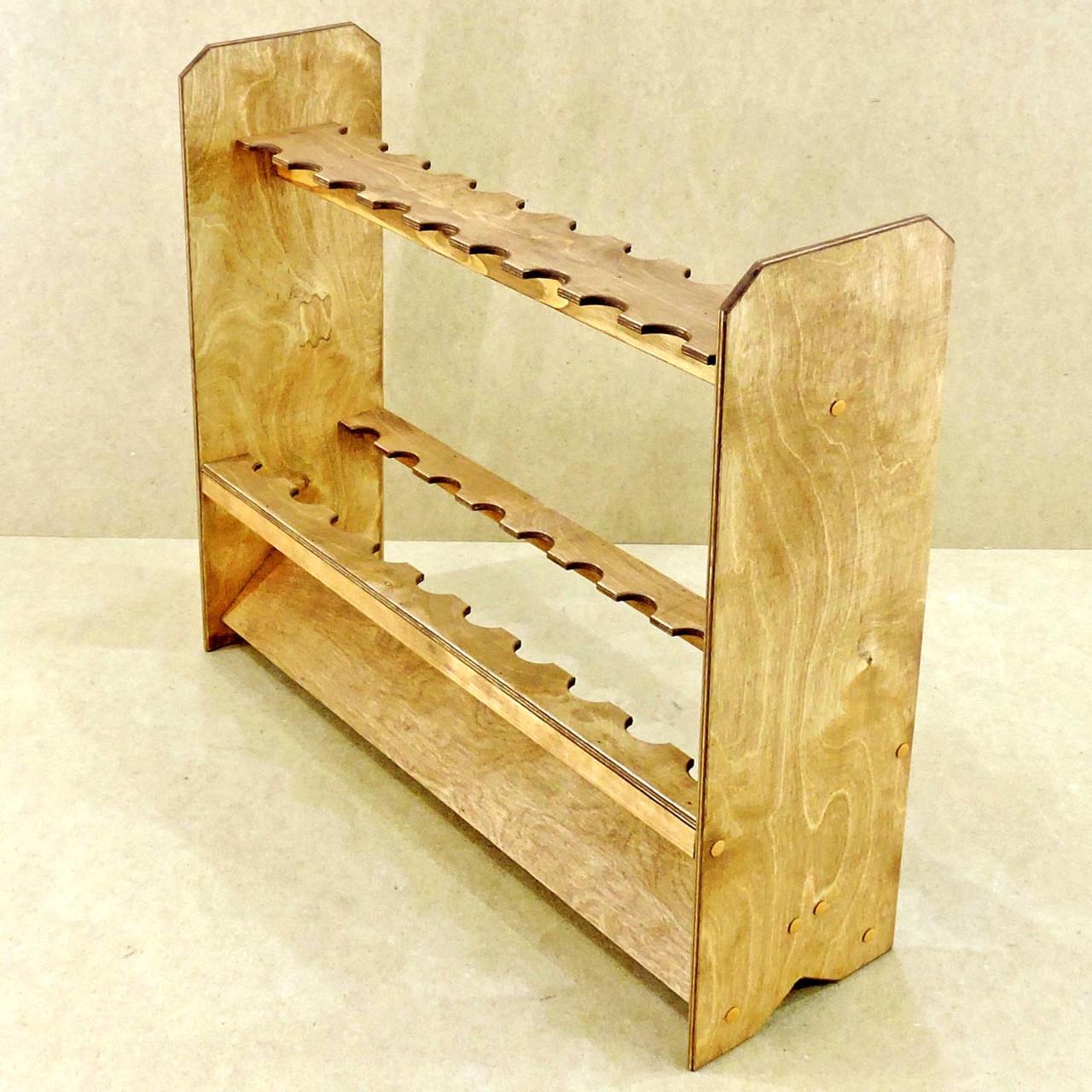 Органайзер для удочек из дерева Булухта Сиена (РЫБ-000705)