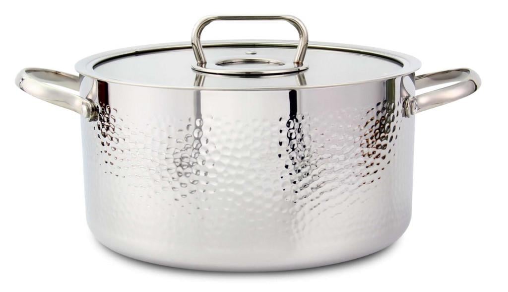 Кастрюля со стеклянной крышкой Con Brio CB-1128 Triply 5,6 л (215407)