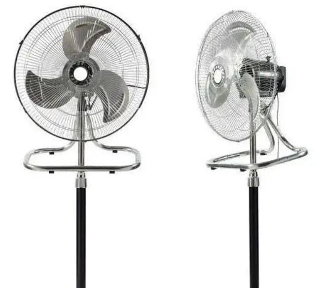 Вентилятор настольный/настенный Alfarid Fan 3в1 с металлическими лопастями и тремя скоростями 150 Вт 130x50 см (2104618620) - фото 5