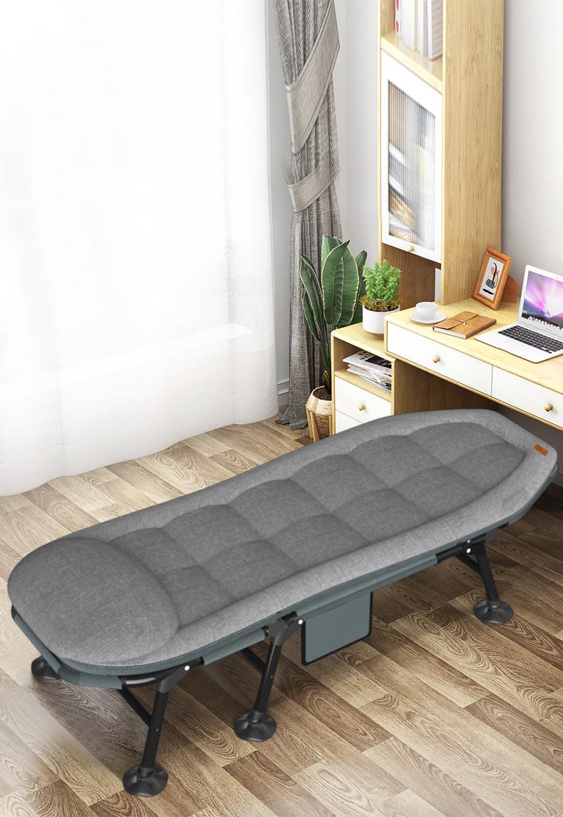 Кровать-шезлонг раскладная WCG FB-S15 матрас/подушка 5 положений 6 ножек 150 кг Серый - фото 5 Кровать-шезлонг раскладная WCG FB-S15 матрас/подушка 5 положений 6 ножек 150 кг Серый - фото 5