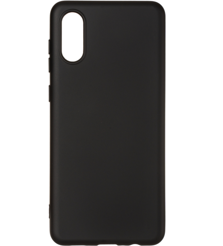 Чехол Full Soft Case for Samsung A022 (A02) Black