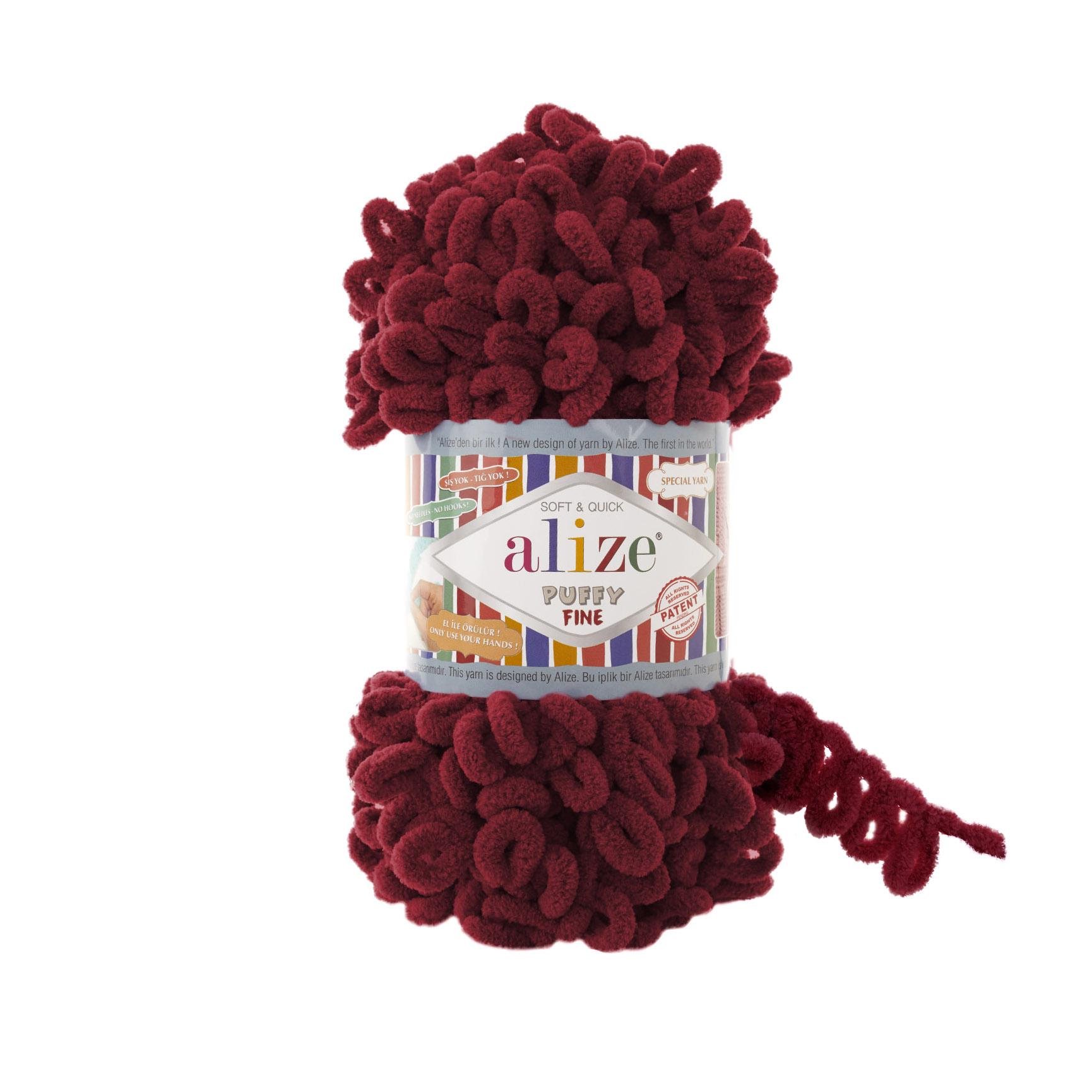 Пряжа Alize Puffy Fine 107