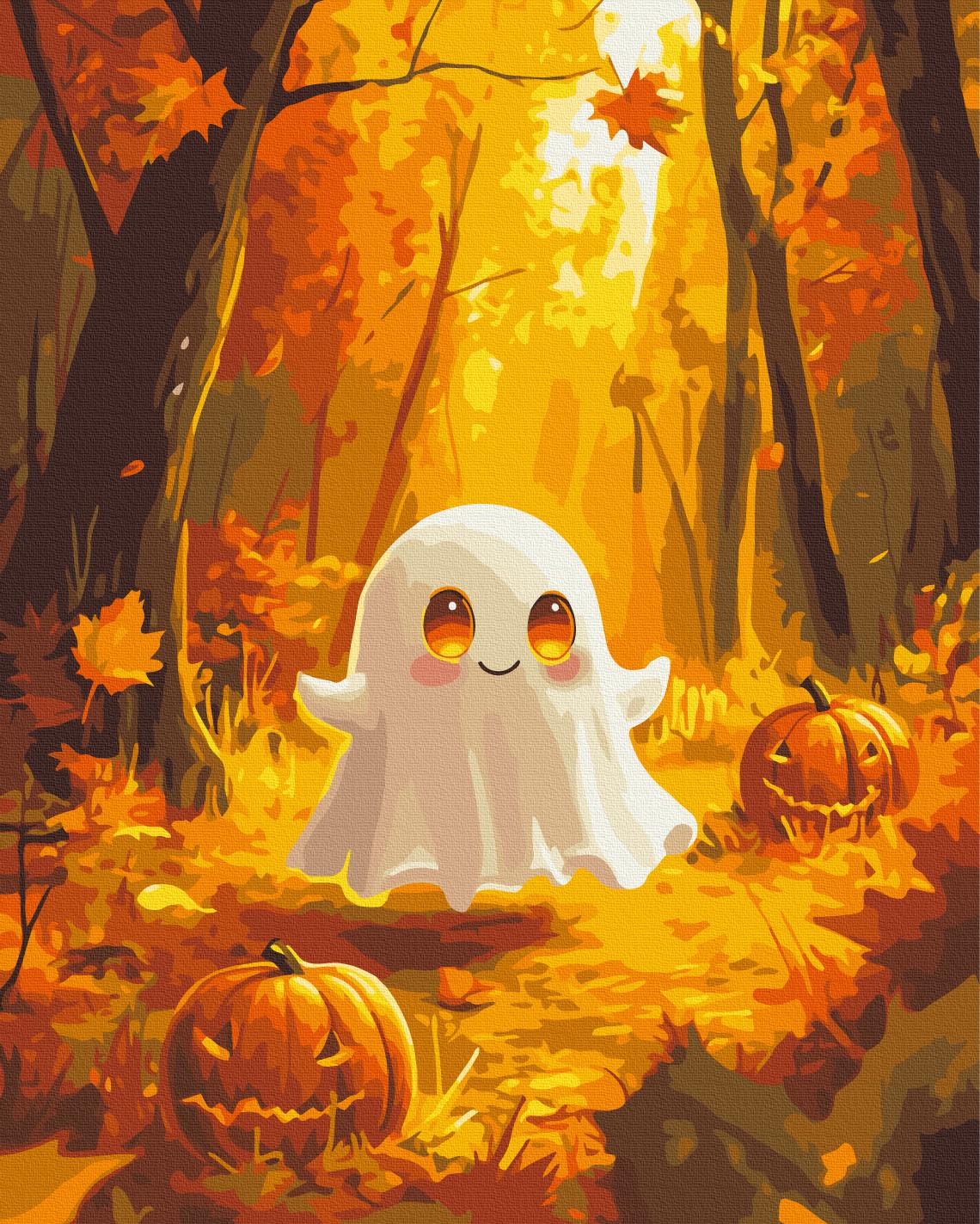 Картина по номерам Brushme Миле «Бу!» 40x50 см (BS54430) Картина по номерам Brushme Миле «Бу!» 40x50 см (BS54430)