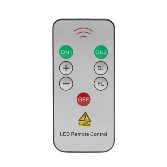 Набор светодиодных свечей на елку пластиковых LED с клипсами 10 шт. 2х11 см Айвори (150-81-9262-012) - фото 4