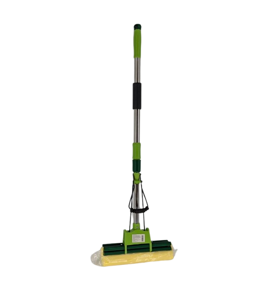 Швабра Stenson MH-2737 128х27 см. Зелено-желтый (30067323) - фото 2 Швабра Stenson MH-2737 128х27 см. Зелено-желтый (30067323) - фото 2