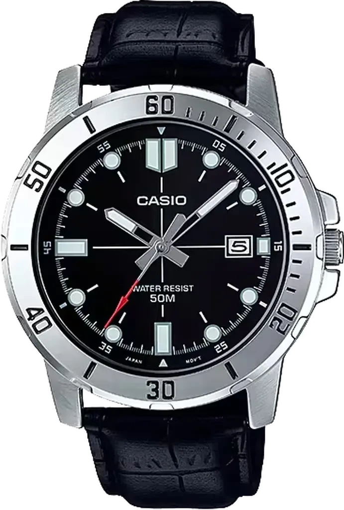 Наручные часы мужские Casio Timeless Collection MTP-VD01L-1E Черный (3150758110)