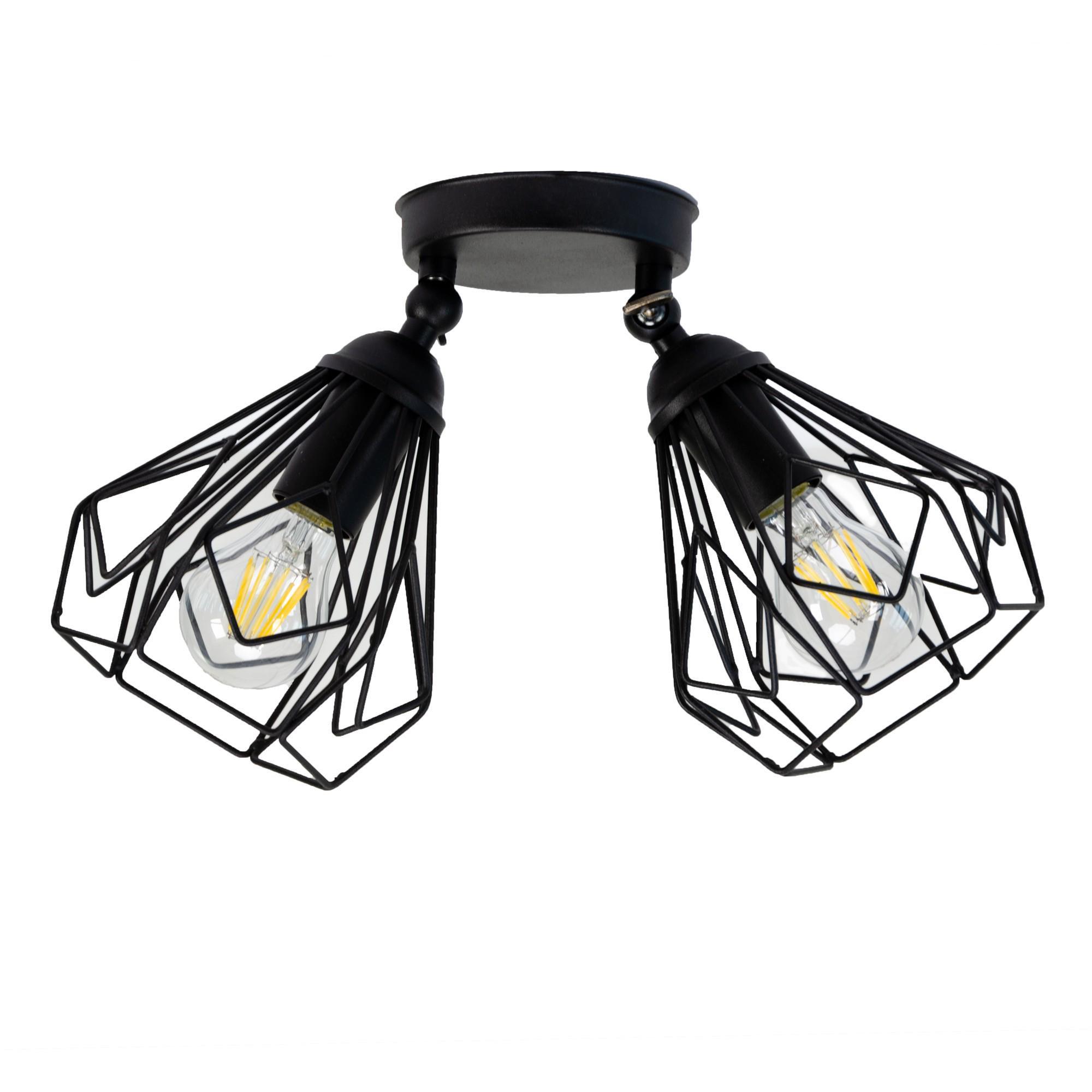 Светильник потолочный Атмолайт Bevel L165-2 Черный