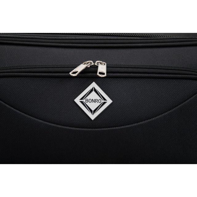 Валіза Bonro Tourist 4 колеса велика Чорний (2761308521) - фото 8 Валіза Bonro Tourist 4 колеса велика Чорний (2761308521) - фото 8
