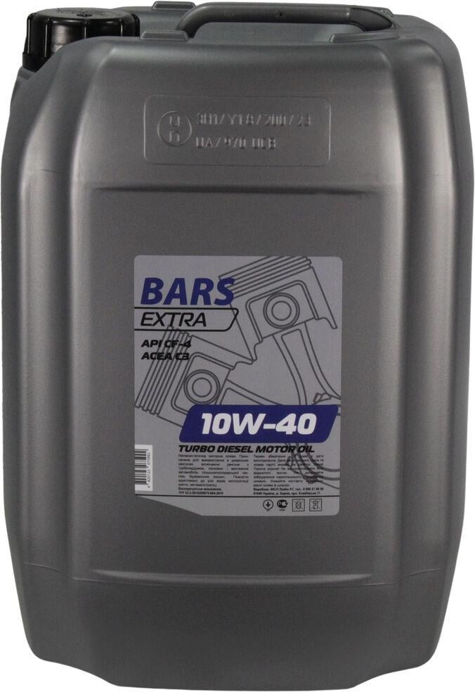 Моторное масло Bars extra Turbo Diesel дизель 10W-40 20 л (1401412)