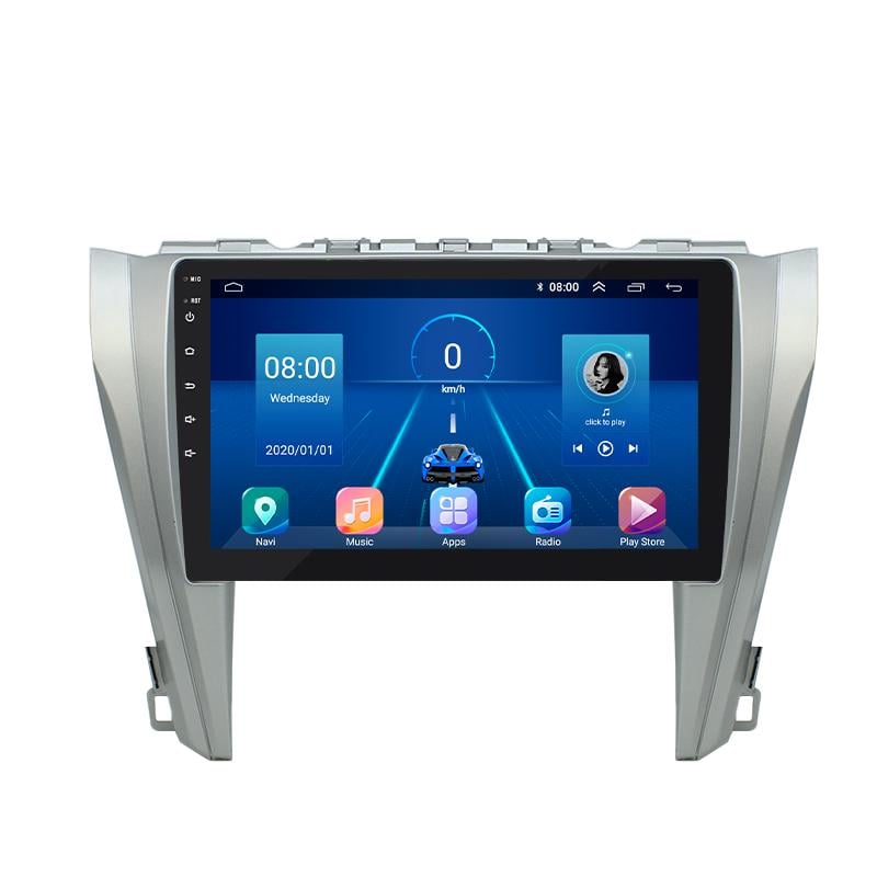 Штатная магнитола Lesko для Toyota Aurion II 2012-2017 экран 10" 2/32 4G GPS Premium Android