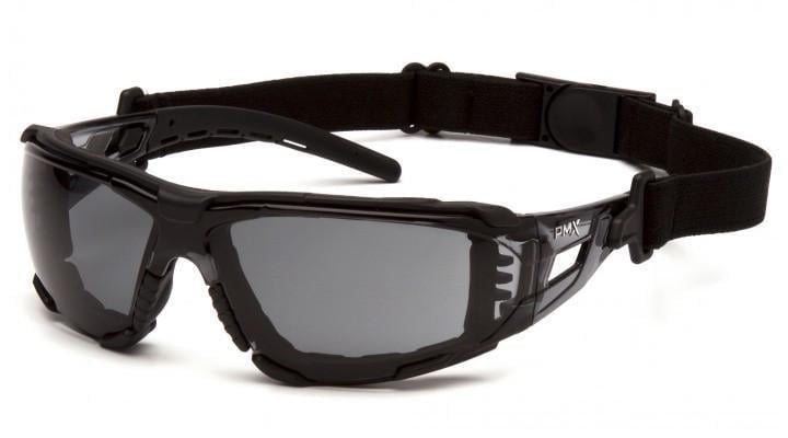 Очки защитные с уплотнителем Pyramex Fyxate Super Anti-Fog H2MAX Серый