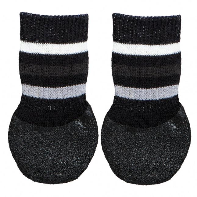 Носки для собак защитные Trixie XS-S 2 шт. Черный (TX-19521)