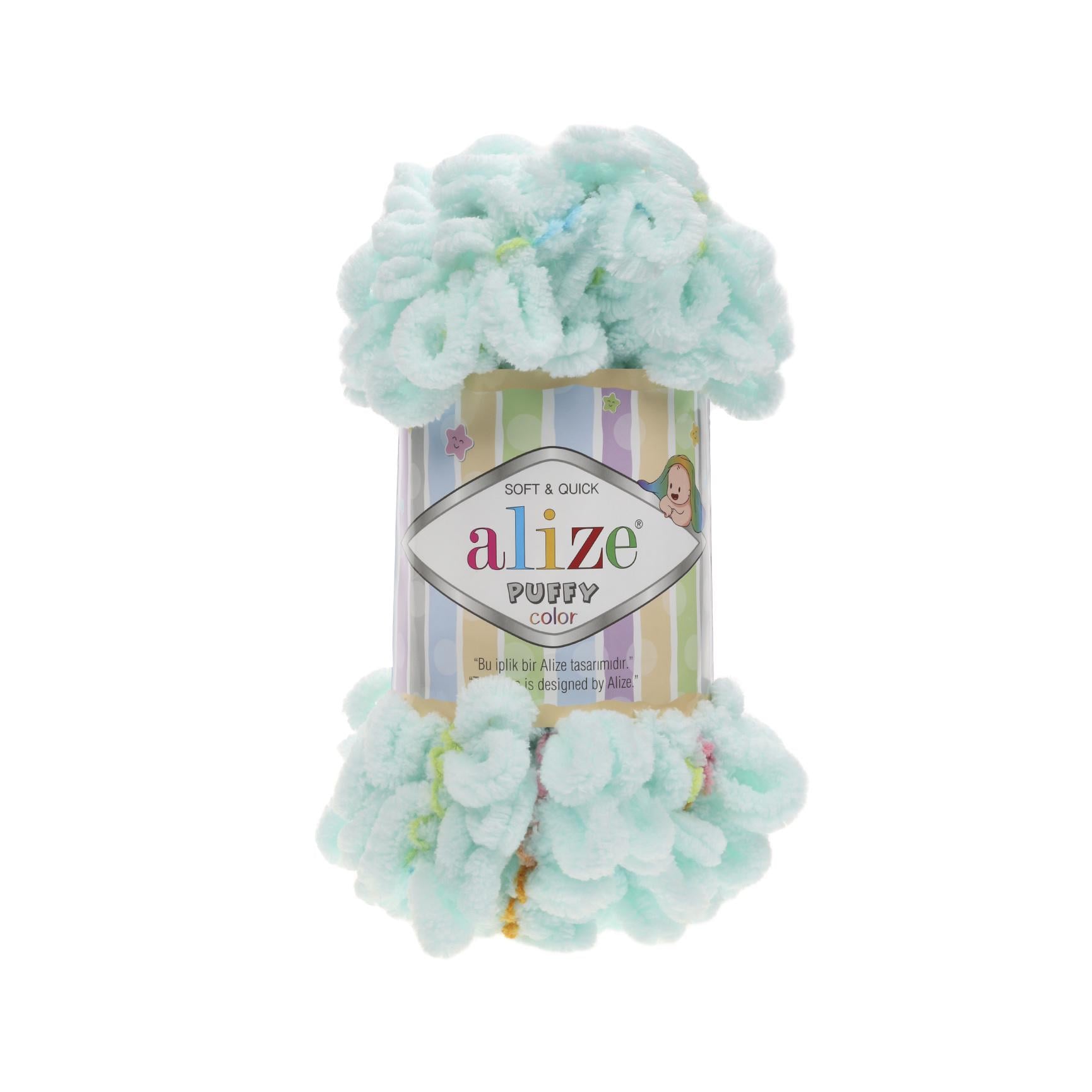 Пряжа Alize Puffy Color 5860