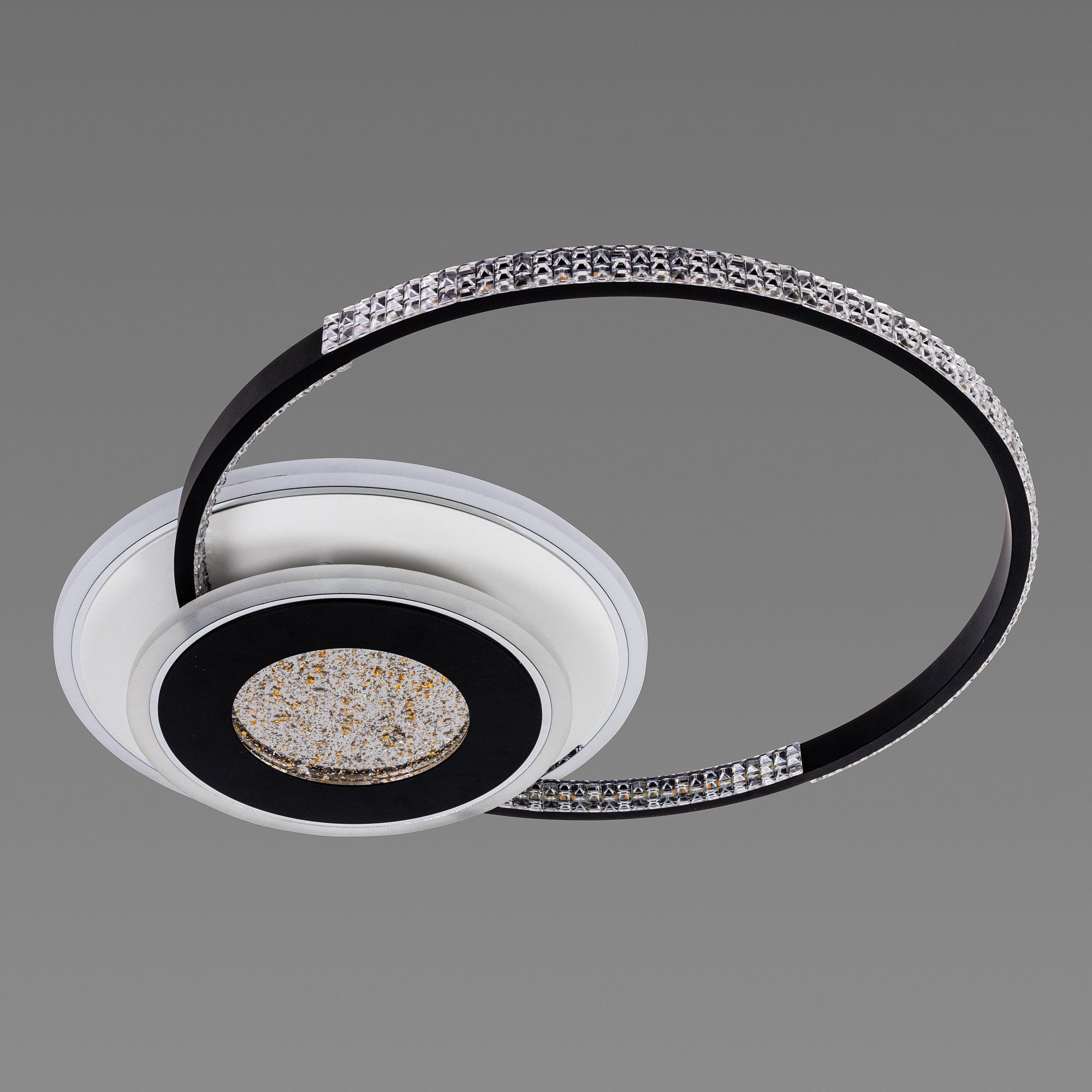 Люстра світлодіодна акрилова Sirius C7067/500 WH+BK RGB 80W/8W - фото 2 Люстра світлодіодна акрилова Sirius C7067/500 WH+BK RGB 80W/8W - фото 2