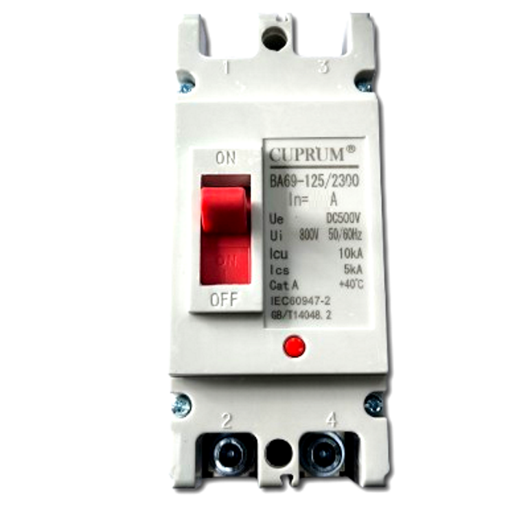 Автоматический выключатель CM1Z DC 125/125А 500V10Ka 2 полюса (cu9906125) Автоматический выключатель CM1Z DC 125/125А 500V10Ka 2 полюса (cu9906125)
