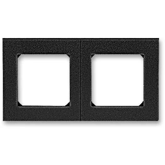 Рамка ABB Levit Оникс/Дымчатый черный (3901H-A05020 63)