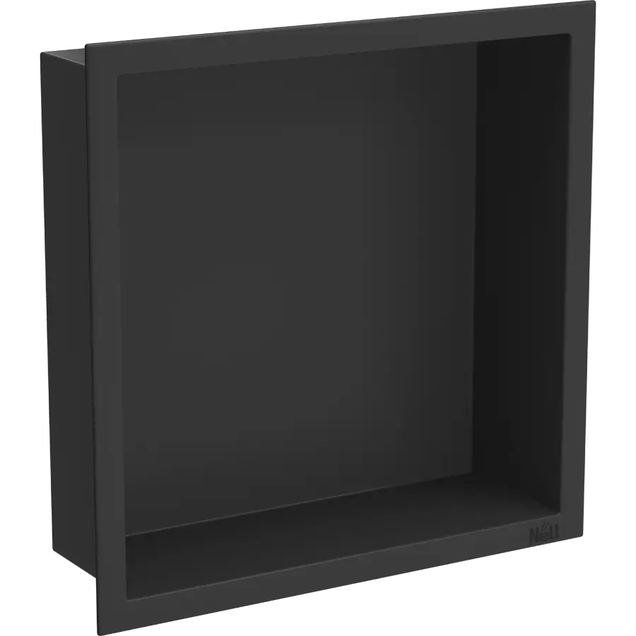 Полка для ванной комнаты встроенная Nett YB-29 290х290 мм Черный (NET-120120)