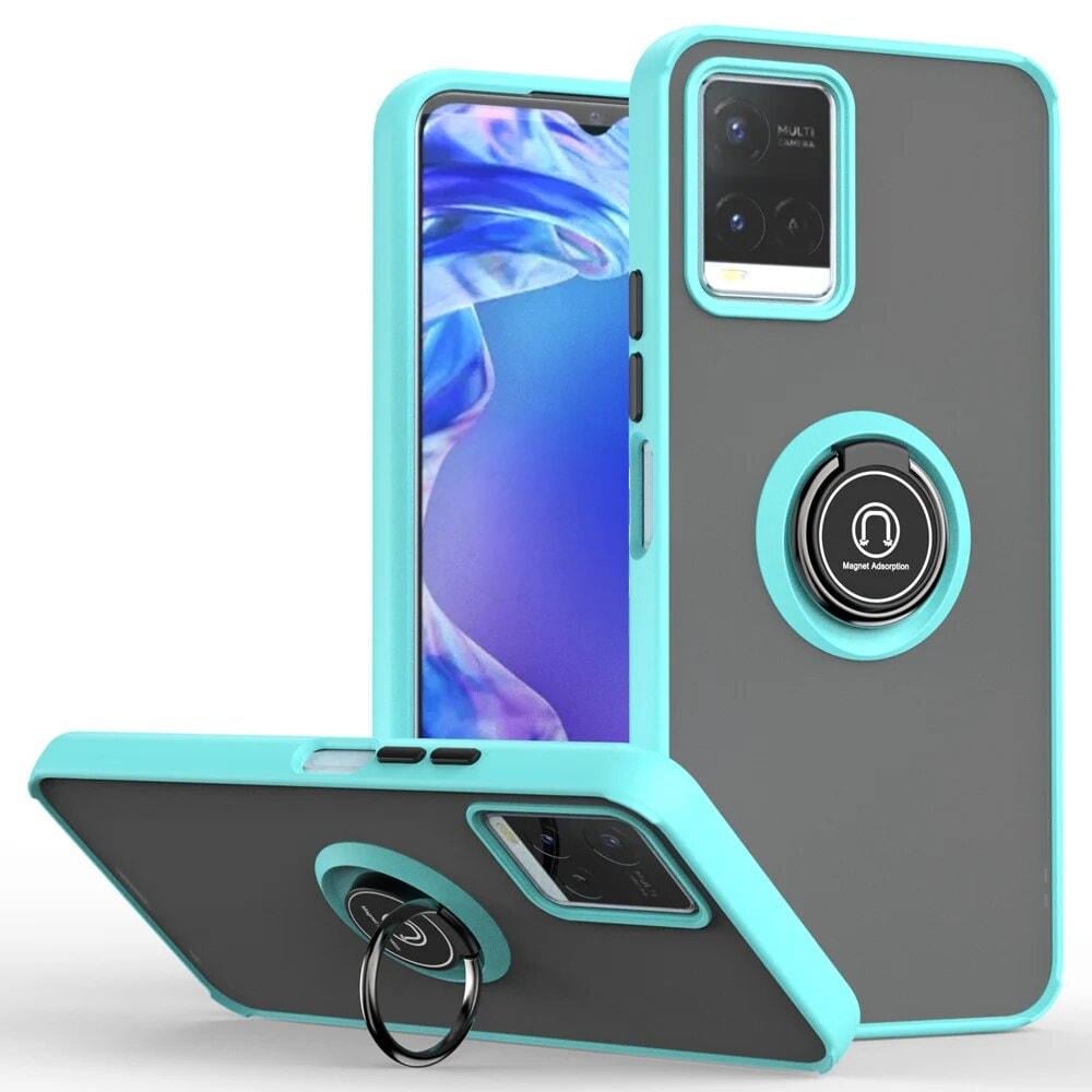 Защитный чехол MatteLuxe Vivo Y33s (с кольцом) Light Blue (34100-0B)