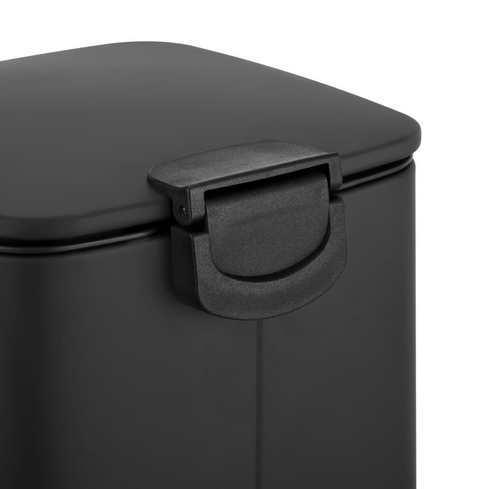 Ведро для мусора Zerix Kubix-TC0106 прямоугольное 6 л Черный (ZX5890) - фото 4 Ведро для мусора Zerix Kubix-TC0106 прямоугольное 6 л Черный (ZX5890) - фото 4