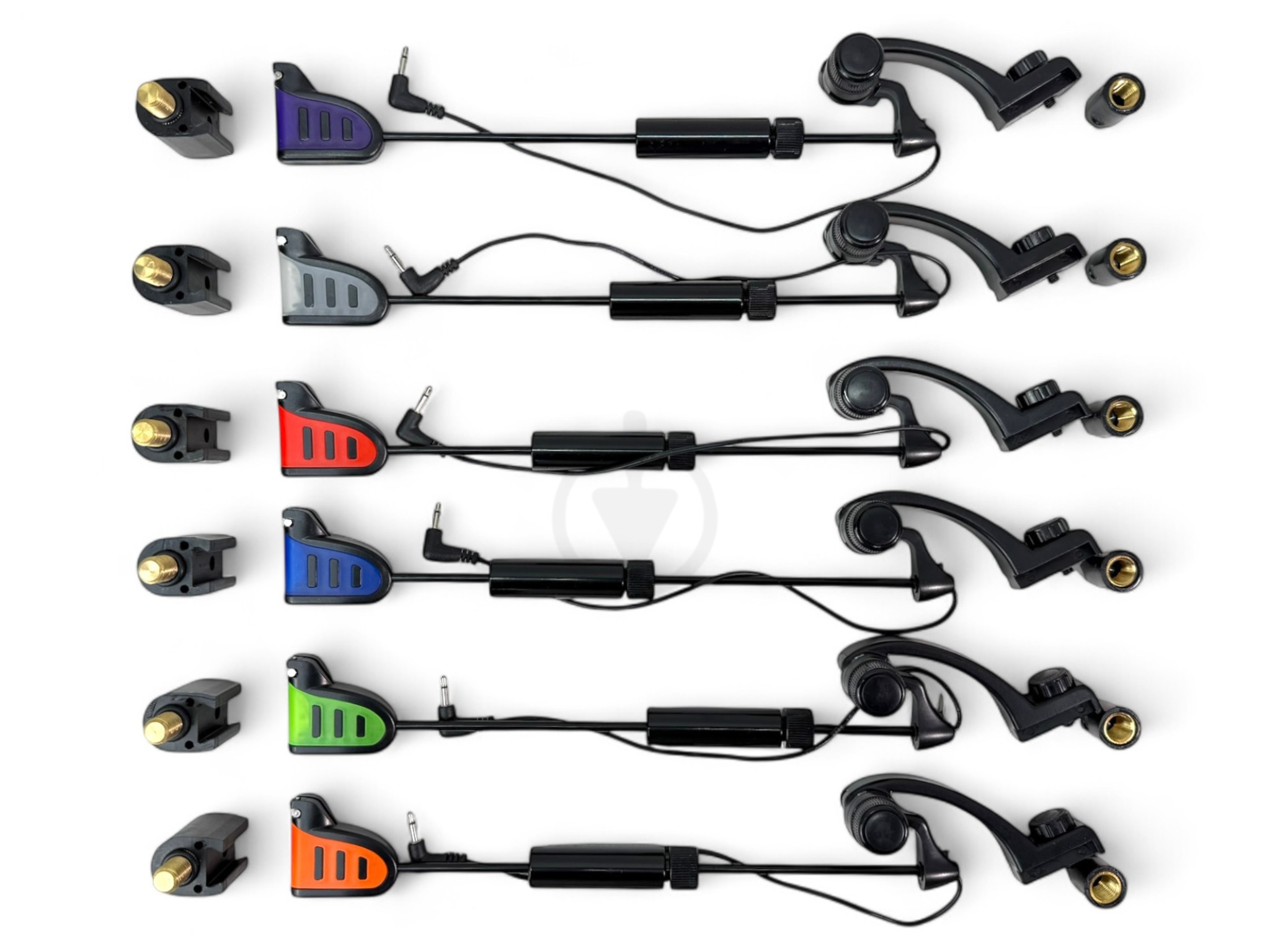 Карповые сигнализаторы Lixada 6 шт. в кейсе с быстросъемниками - фото 2 Карповые сигнализаторы Lixada 6 шт. в кейсе с быстросъемниками - фото 2